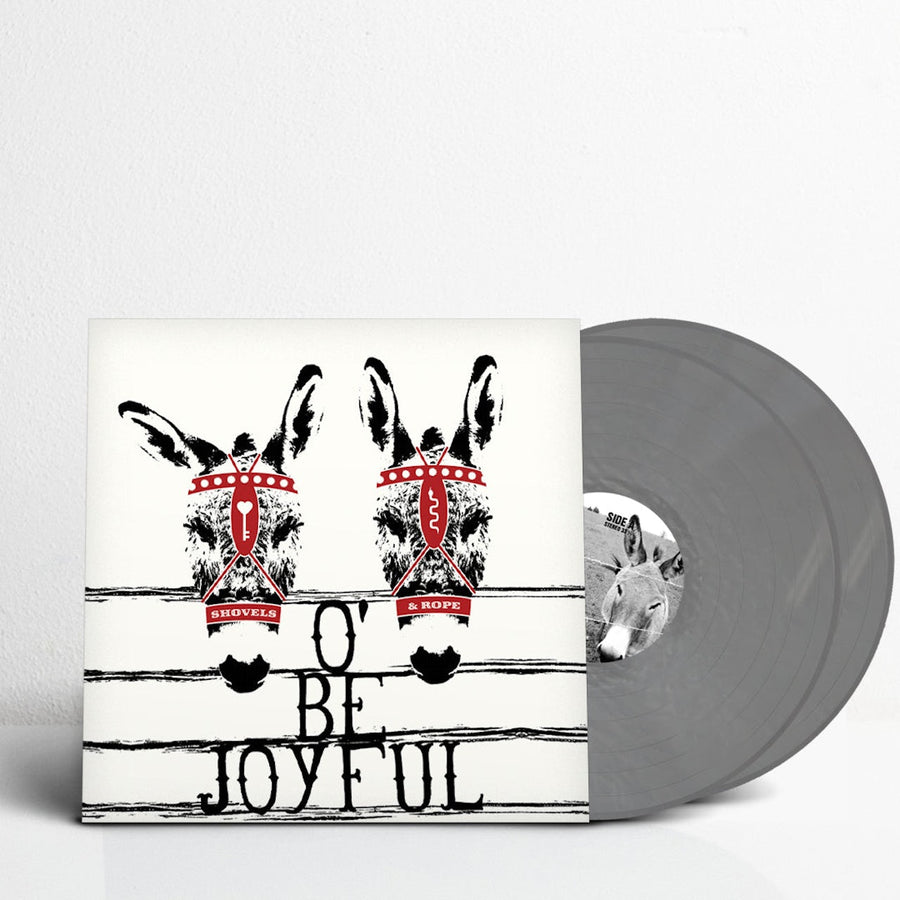 Shovels & Rope O Be Joyful 10th Anniversary Limited Edition Silver Color Vinyl 2LP