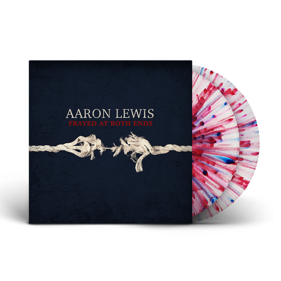 aaron-lewis-frayed-at-both-ends-exclusive-red-blue-splatter-vinyl-2x-lp-record