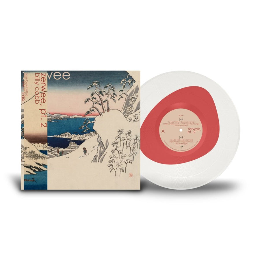 Billy Cobb - Zerwee, Pt. 2 Across The Sea Exclusive Red in white Color Vinyl LP