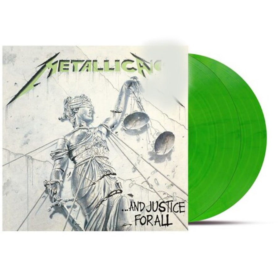 Metallica - ...And Justice For All Exclusive Dyers Eve Green Color Vinyl 2x LP Record