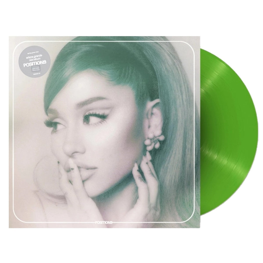 Ariana Grande - Positions Exclusive Spring Green Color Vinyl LP Record Limited Edition