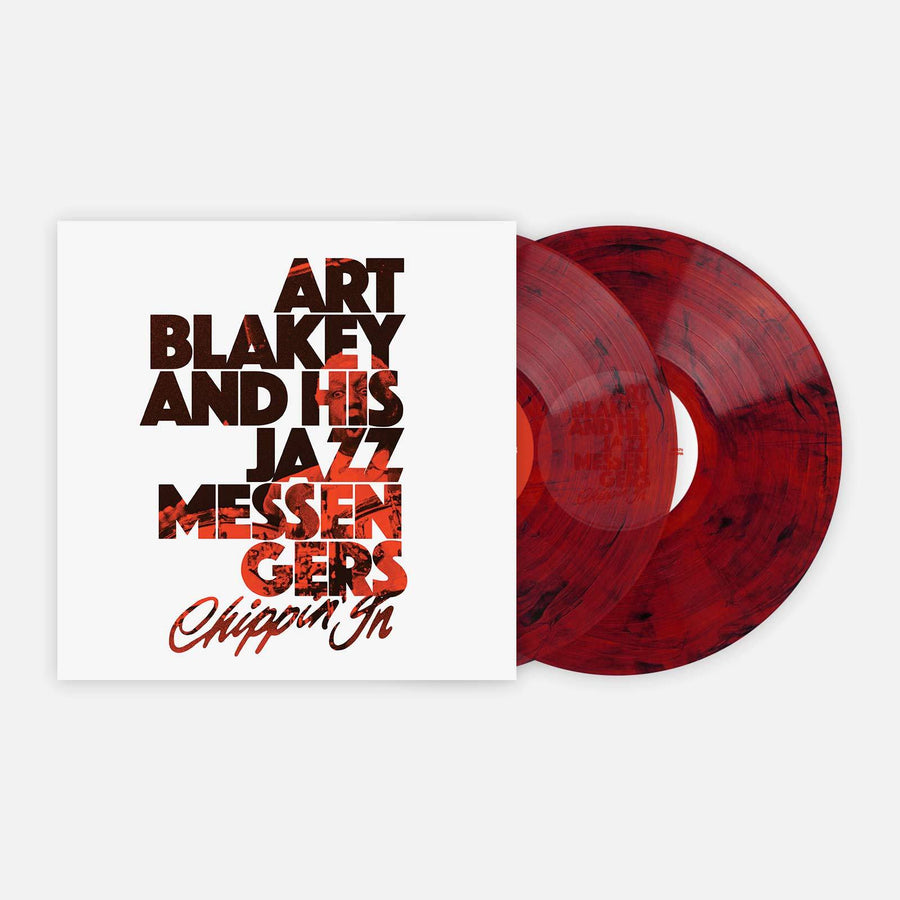Art Blakey And His Jazz Messengers - Chippin' In Exclusive Red With Black Marble Vinyl 2x LP Club Edition