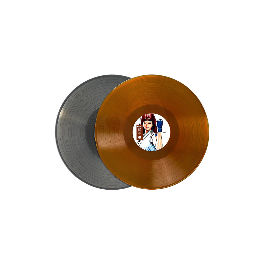 SNK NEO Sound Orchestra - Art of Fighting II The Definitive Soundtrack Clear/Orange Translucent Colored Vinyl 2x LP Record