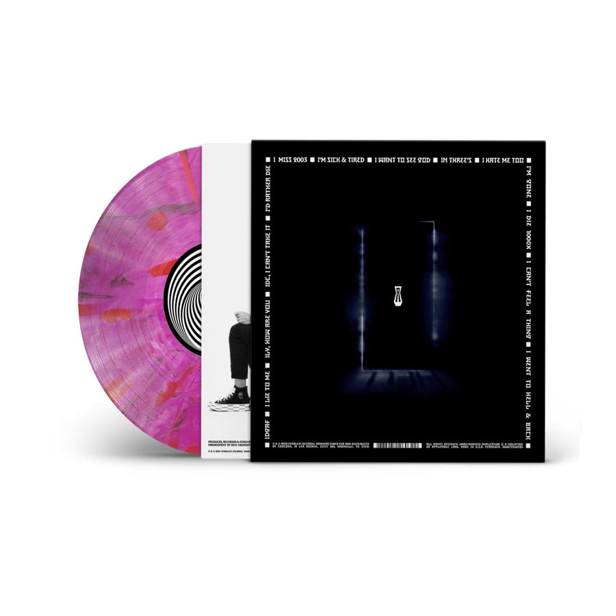 As It Is - I Went To Hell & Back Marble Pink/Black & Red Smoke Colored Vinyl LP Limited Edition #700 Copies