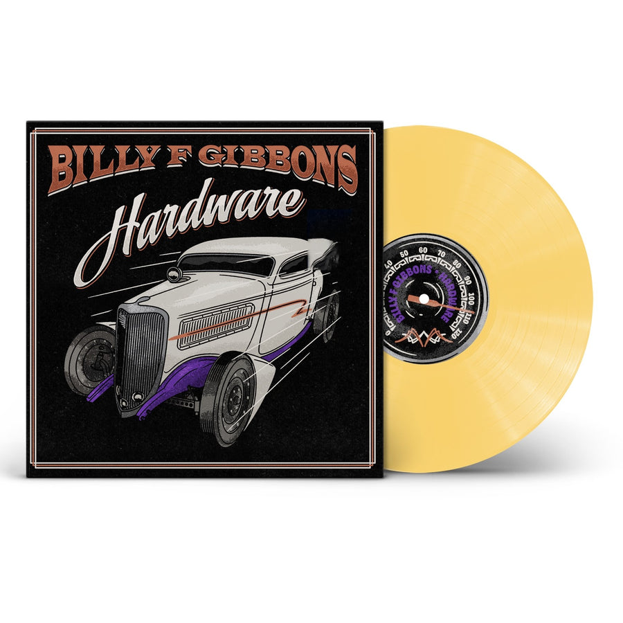 Billy Gibbons - Hardware Exclusive Custard Yellow Colored LP Vinyl Record