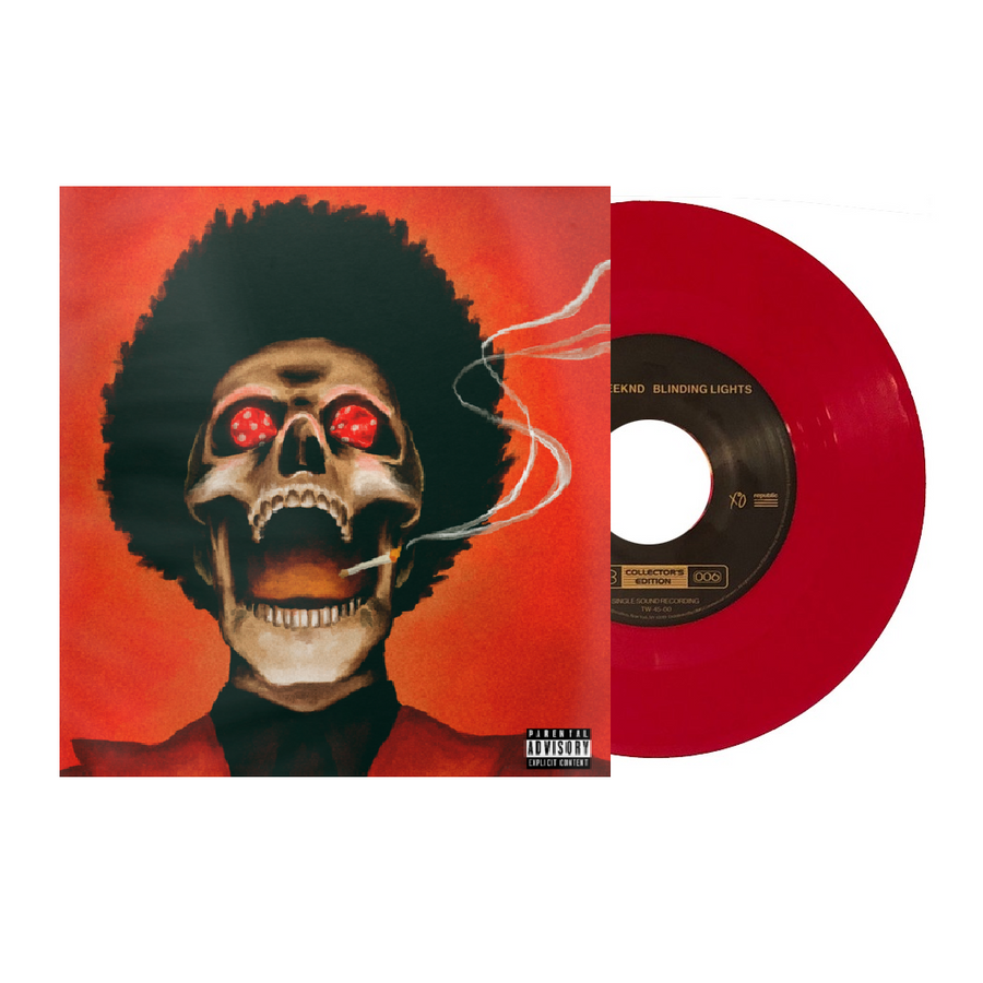 The Weeknd ‎– Heartless / Blinding Lights Collector’s Edition Red Vinyl 003