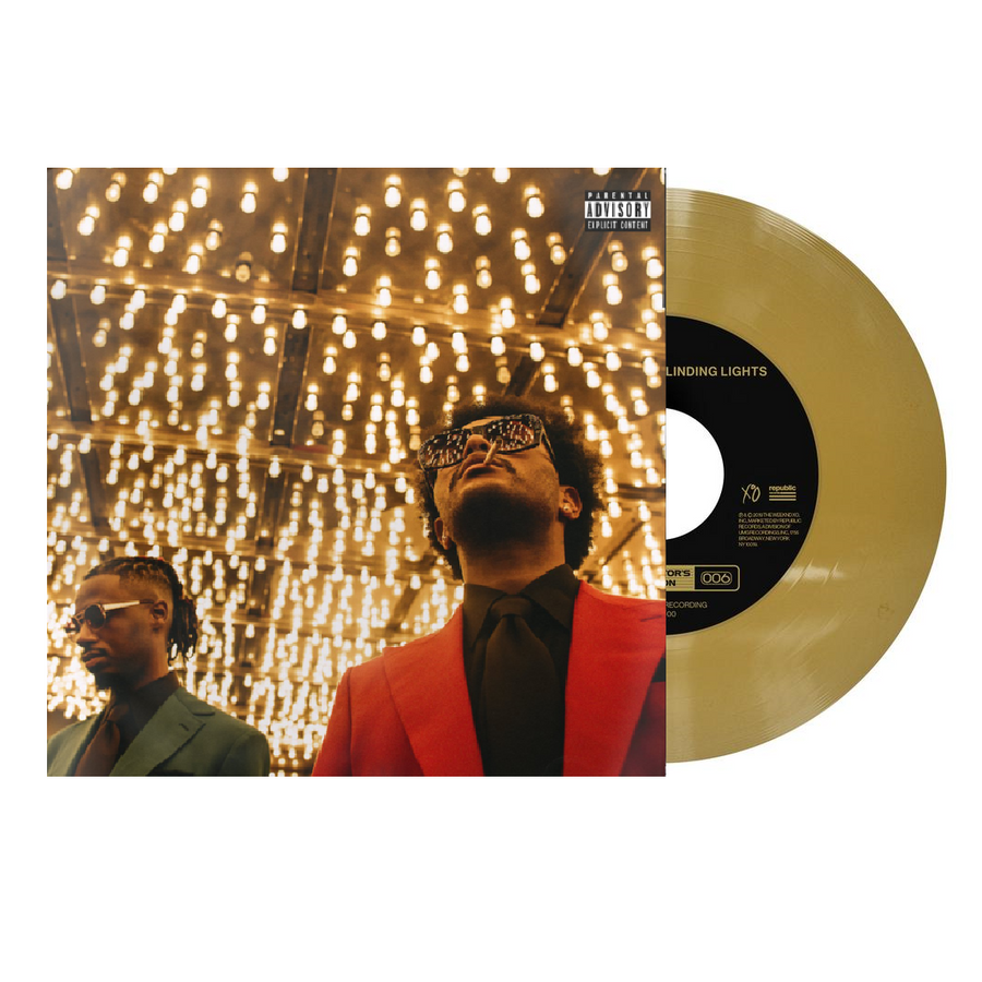 The Weeknd ‎– Heartless / Blinding Lights Collector’s Edition Gold Colored Vinyl 008