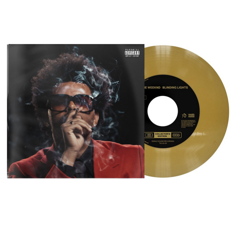 The Weeknd ‎– Heartless / Blinding Lights Collector’s Edition Gold Colored Vinyl 010