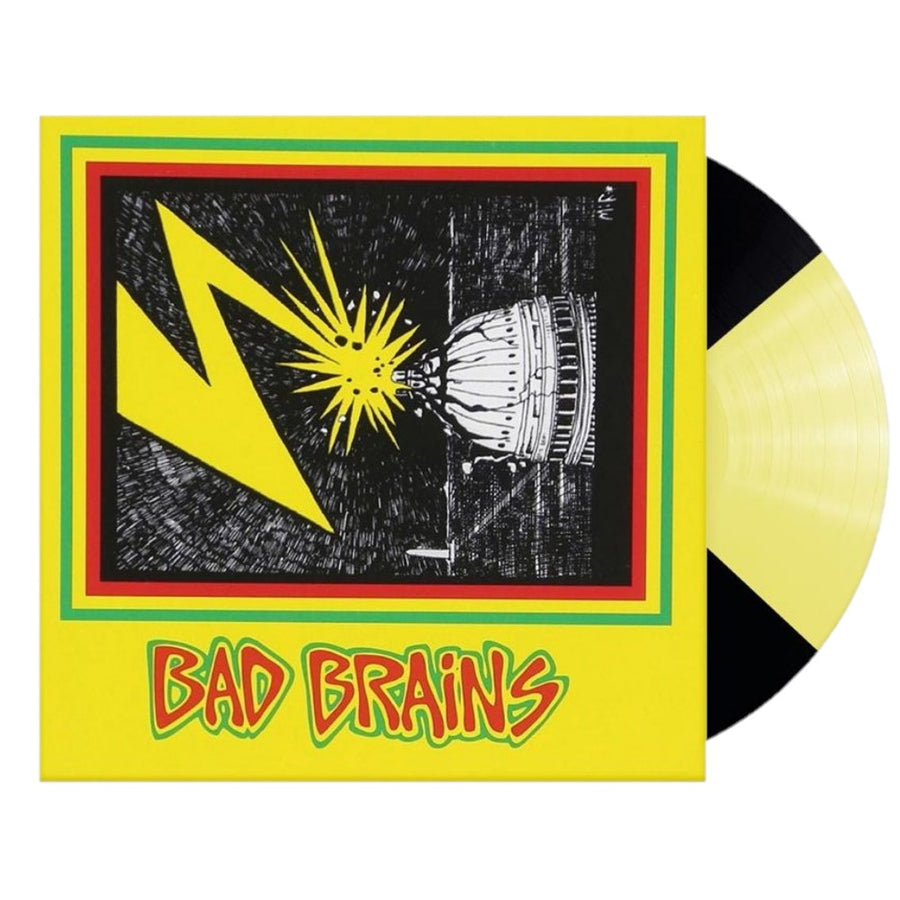 Bad Brains - Bad Brains Exclusive Limited Edition Yellow & Black Triple Circles Vinyl LP Record