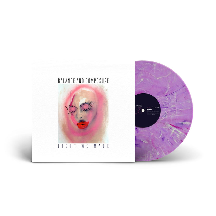 Balance & Composure - Light We Made Exclusive Limited Edition Purple Marble Color Vinyl LP Record