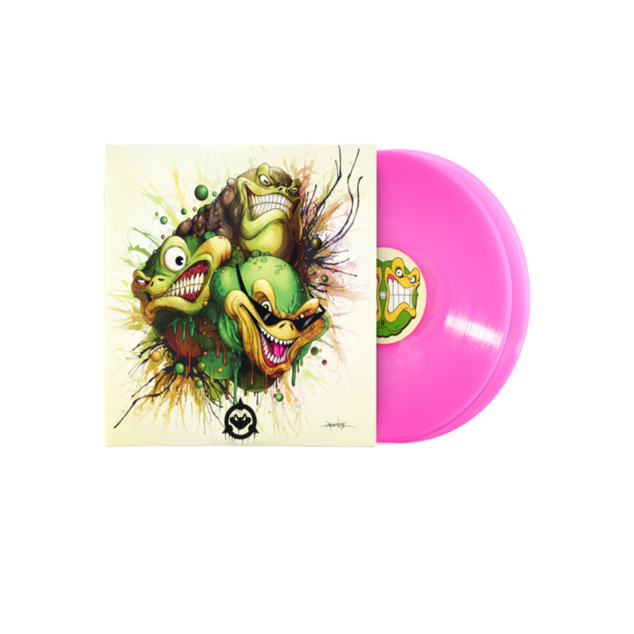 David Wise And David Housden - Battletoads: Smash Hits Original Game Soundtracks Pink Vinyl 2x LP Record