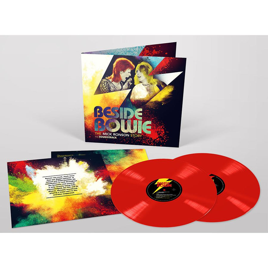 Beside Bowie :The Mick Ronson Story Soundtrack Exclusive Limited Edition Red Color Vinyl 2x LP Record