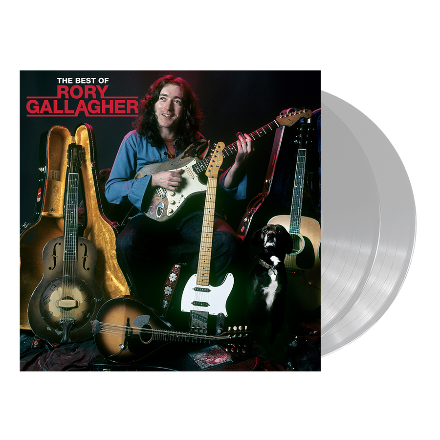 Rory Gallagher - The Best Of Rory Gallagher Exclusive Limited Edition Clear Colored 2x Vinyl LP