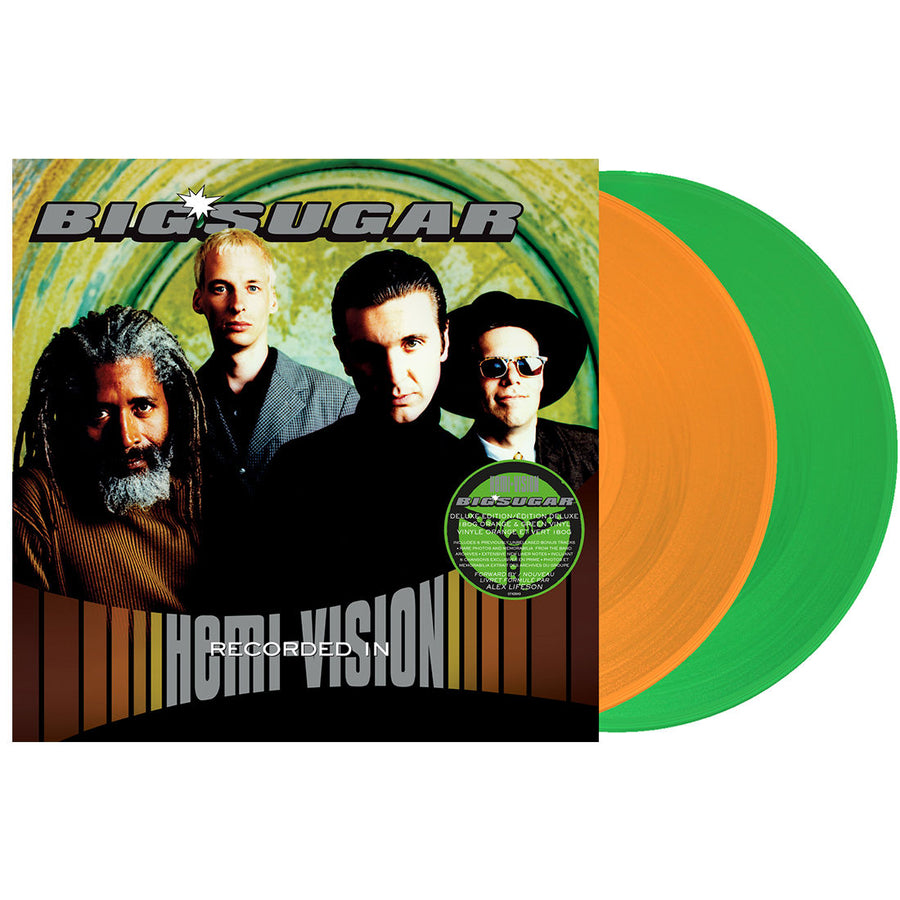 Big Sugar - Hemi Vision Deluxe Edition Orange Green Colored 2x LP Vinyl Record