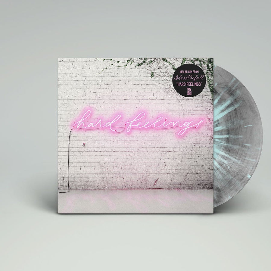 Blessthefall - Hard Feelings Exclusive Clear w/ Black Smoke & Pink Splatter LP Vinyl