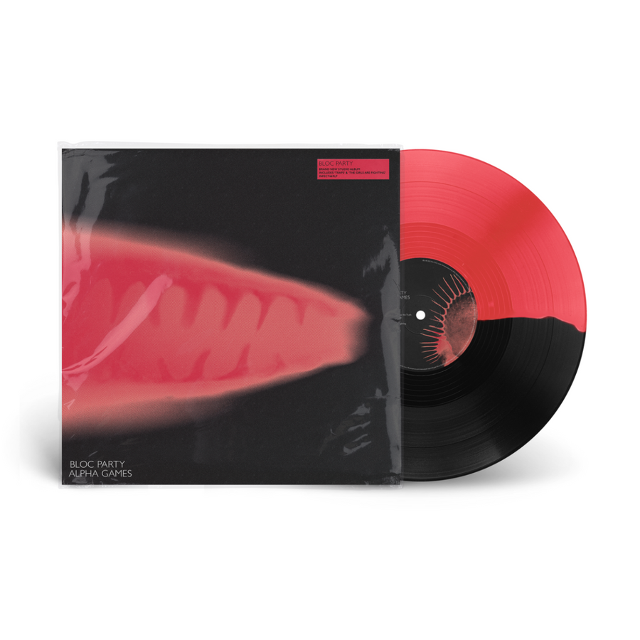 Bloc Party - Alpha Games Exclusive Limited Edition Black & Red Vinyl LP Record