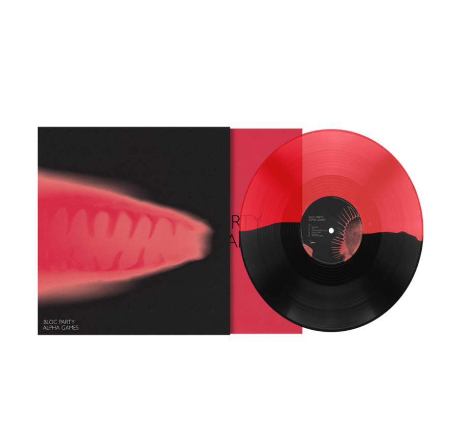 Bloc Party - Alpha Games Exclusive Limited Edition Black & Red Vinyl LP Record