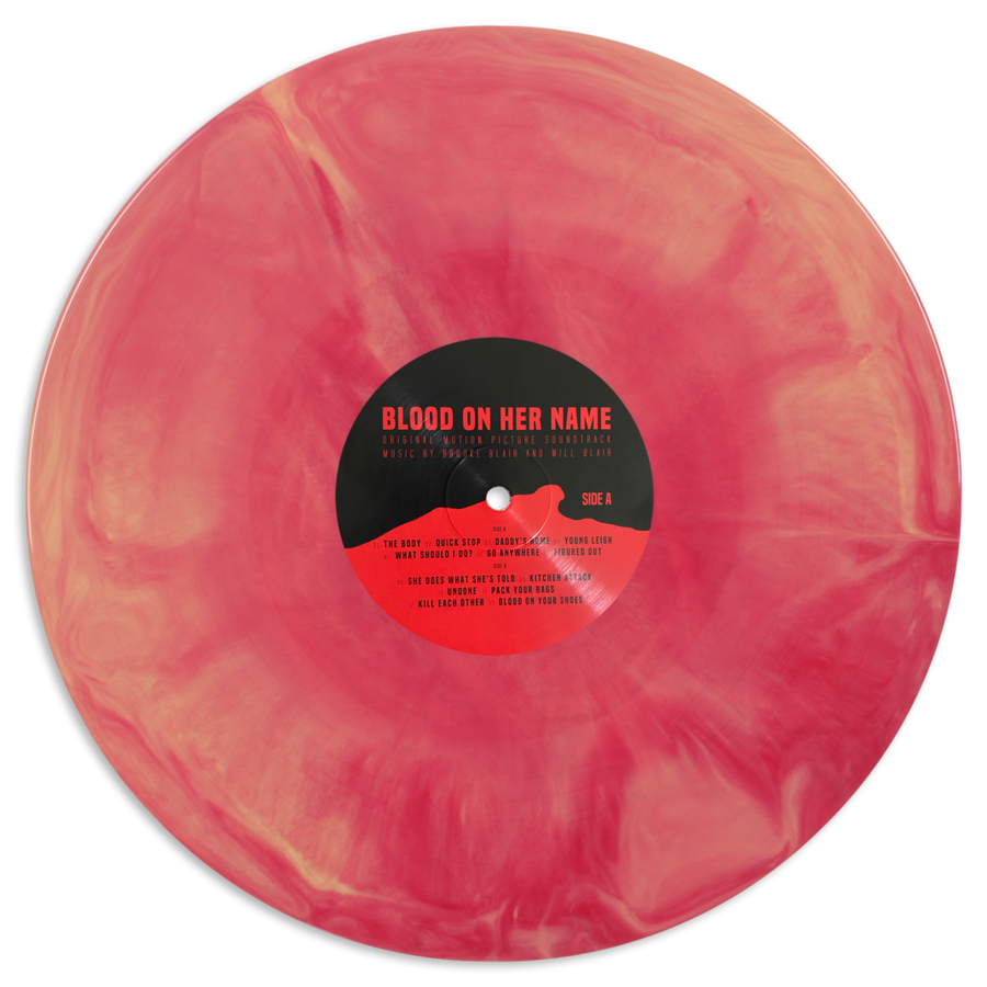 Brooke Blair & Will Blair ‎- Blood On Her Name Limited Edition Blood Soaked Vinyl LP_Record