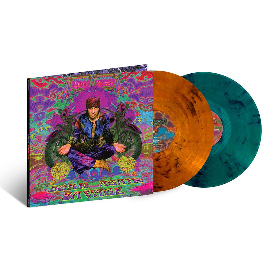 Little Steven - Born Again Savage Exclusive Limited Edition Orange/Teal Swirl Vinyl [2LP_Record]
