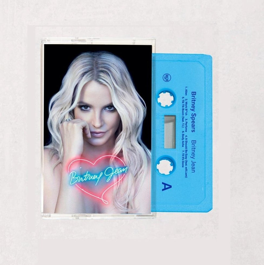 Britney Spears - Britney Jean Exclusive Limited Edition Blue Colored Cassette Tape