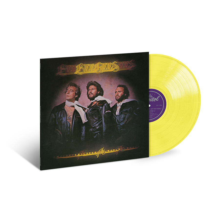 Bee Gees - Children Of The World Exclusive Limited Edition Translucent Lemonade Vinyl [LP_Record]