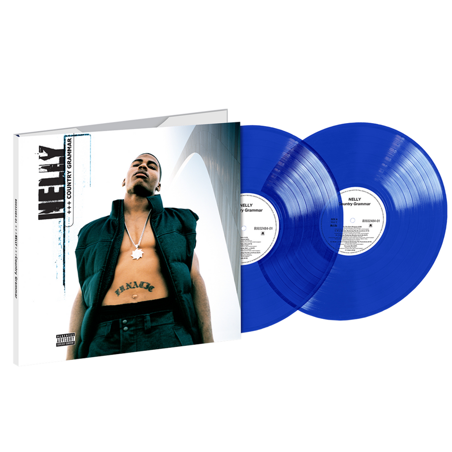 Nelly -  Nelly Country Grammar Exclusive Limited Edition Blue Color Vinyl 2x LP Record