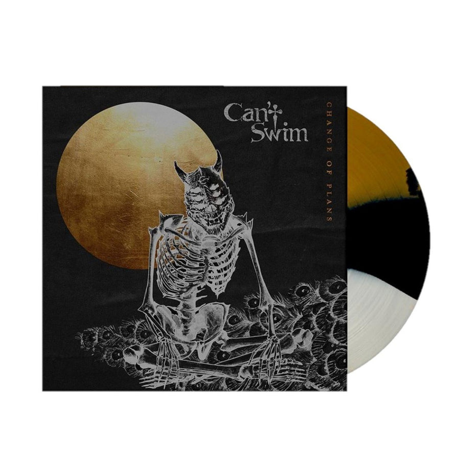 Can't Swim - Change Of Plans Exclusive Clear With Black & Gold Twist Vinyl LP Record
