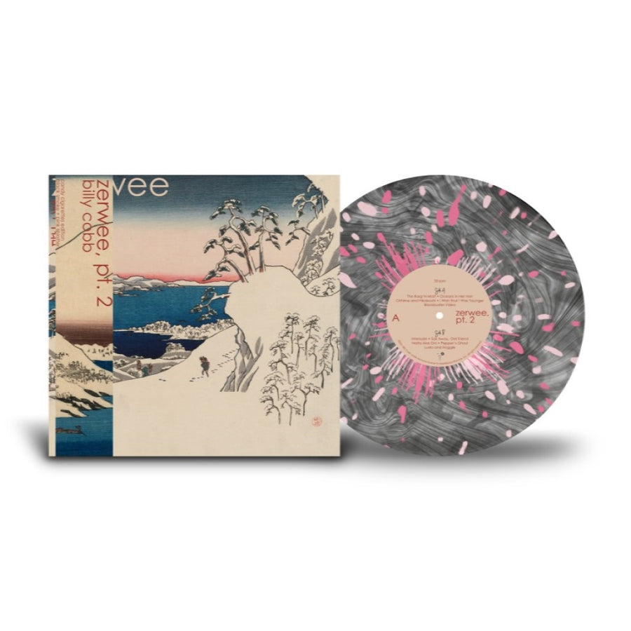 Billy Cobb - Zerwee, Pt. 2 Candy Cigarettes Exclusive Black Smoke LP With Two Tone Pink Splatter Vinyl