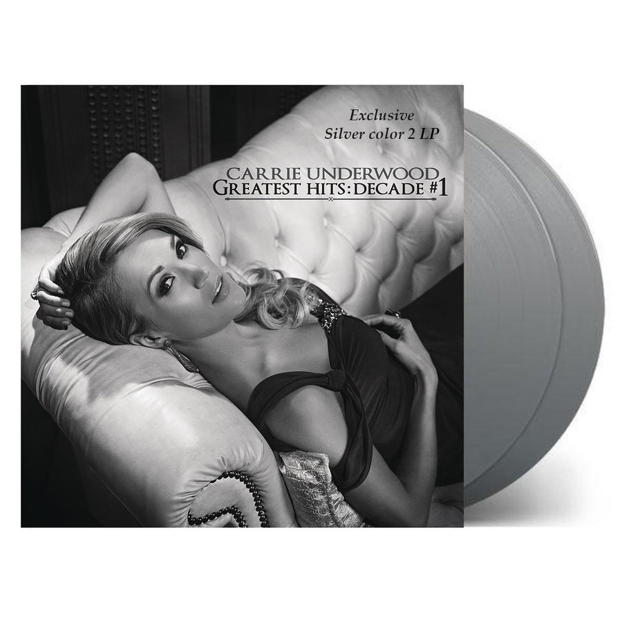 Carrie Underwood - Greatest Hits Decade #1 Exclusive Silver Color Vinyl 2x LP Record