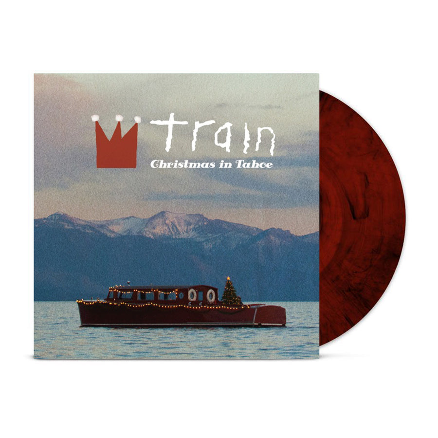 Train - Christmas In Tahoe Exclusive limited Edition Red Marble Color Vinyl LP Record