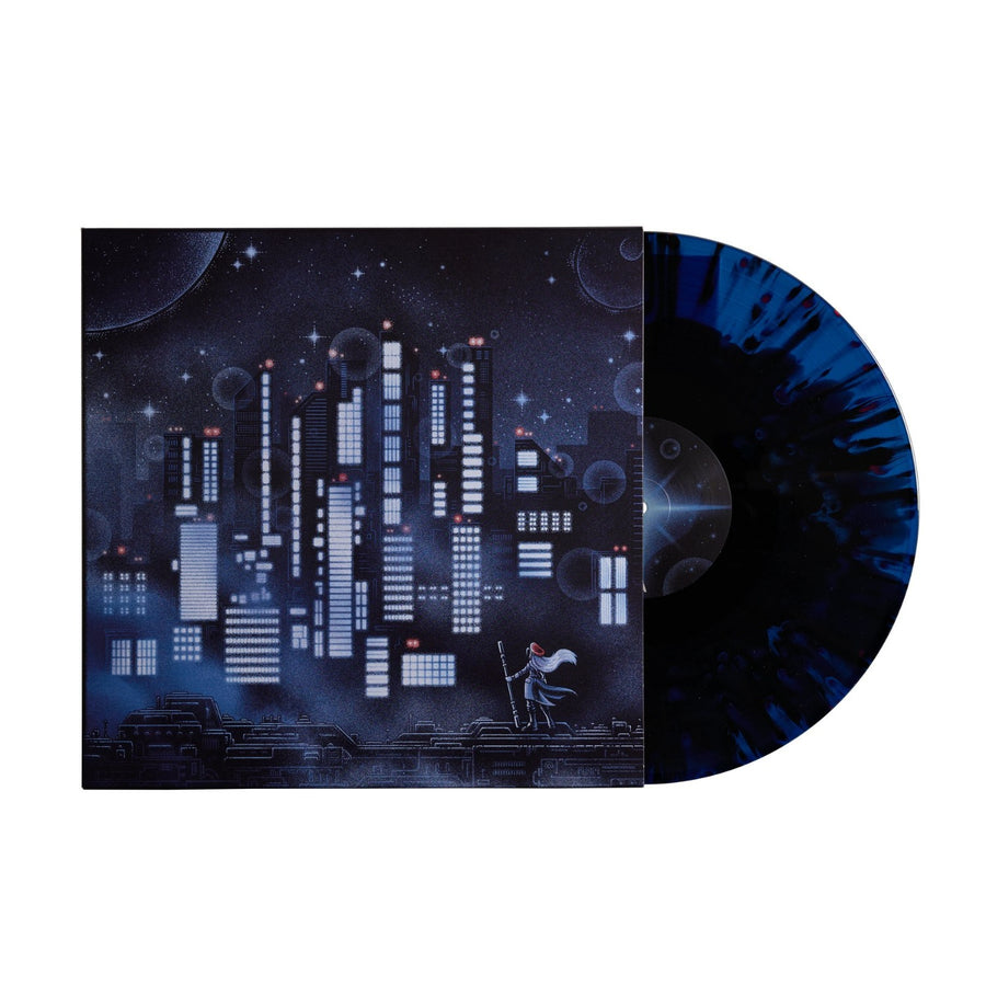 Hyper Duck Sound Works  -  Cosmic Star Heroine Original Soundtrack Exclusive Limited Edition Blue Translucent With Black & Red Splatter Vinyl LP Record