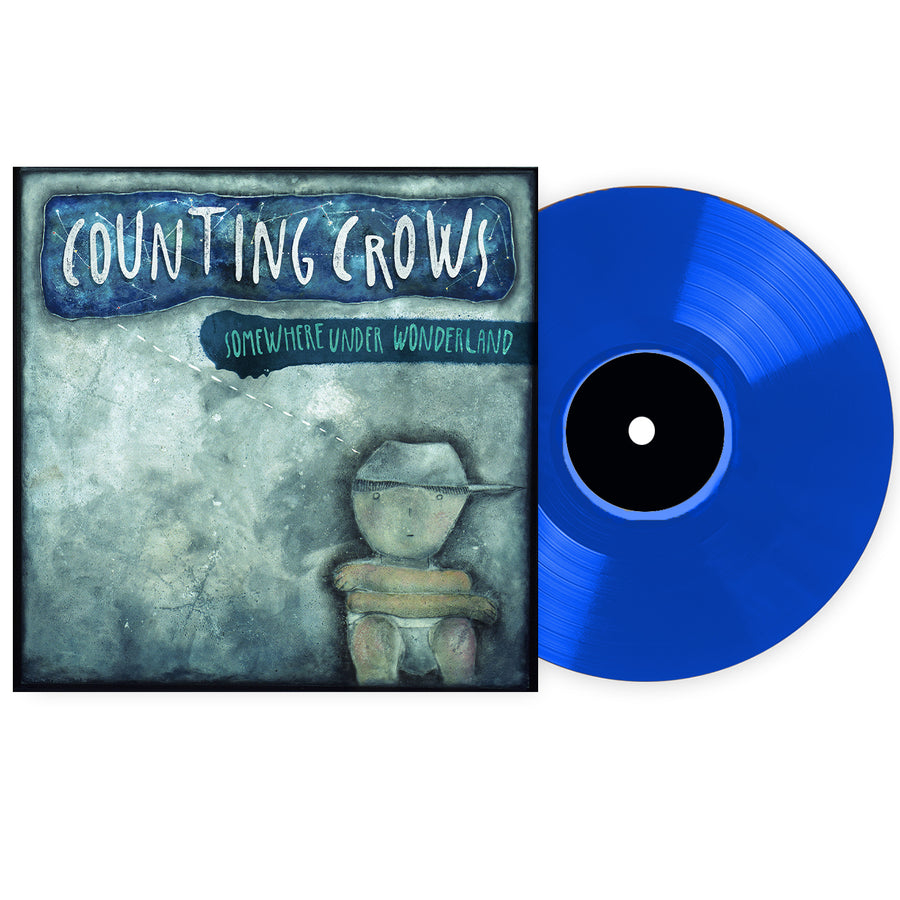 Counting Crows - Somewhere Under Wonderland Limited Edition Blue Color Vinyl LP Record