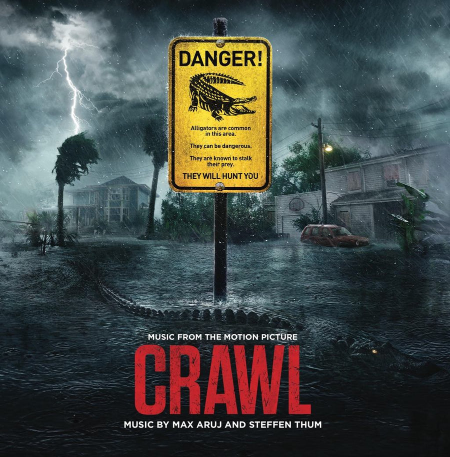 Max Aruj & Steffen Thum ‎- Crawl Music From The Motion Picture Limited Edition Hurricane Swirl Vinyl LP_Record