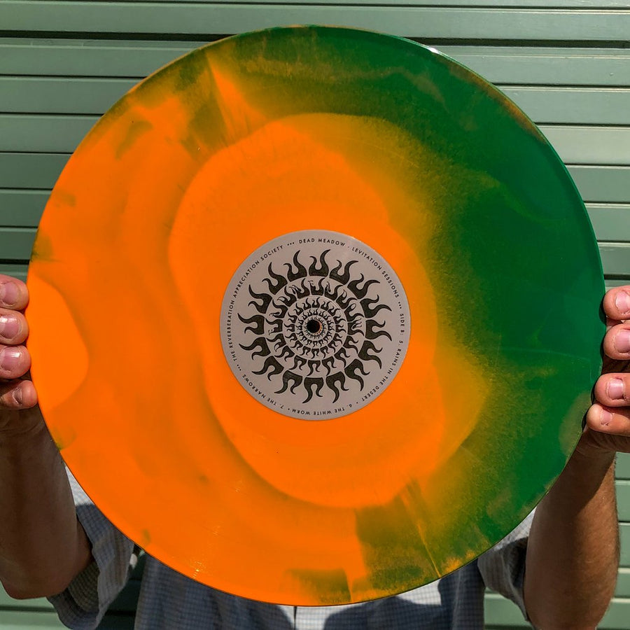 Dead Meadow - Levitation Sessions Exclusive Tangerine/Emerald Swirl Vinyl LP Limited Edition #500 Copies