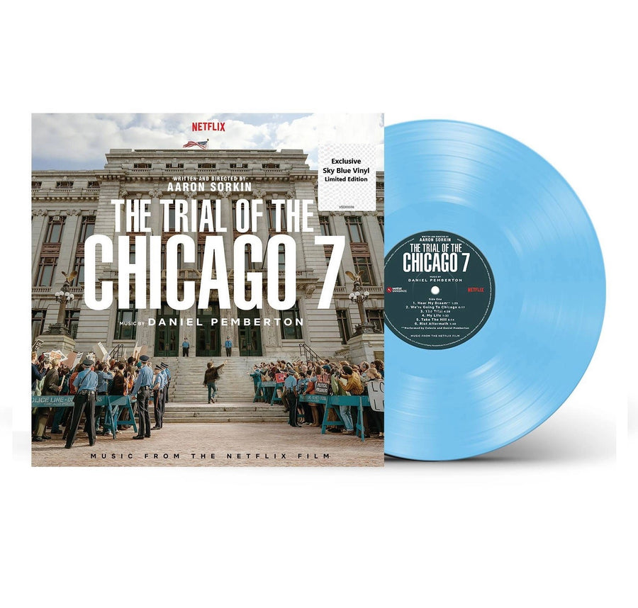 Daniel Pemberton - The Trial Of The Chicago 7 Music From The Netflix Film Sky Blue Vinyl LP_Record