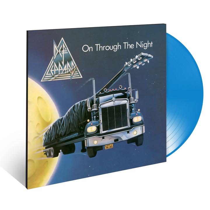 Def Leppard - On Through The Night Limited Edition Blue Colored Vinyl LP_Record