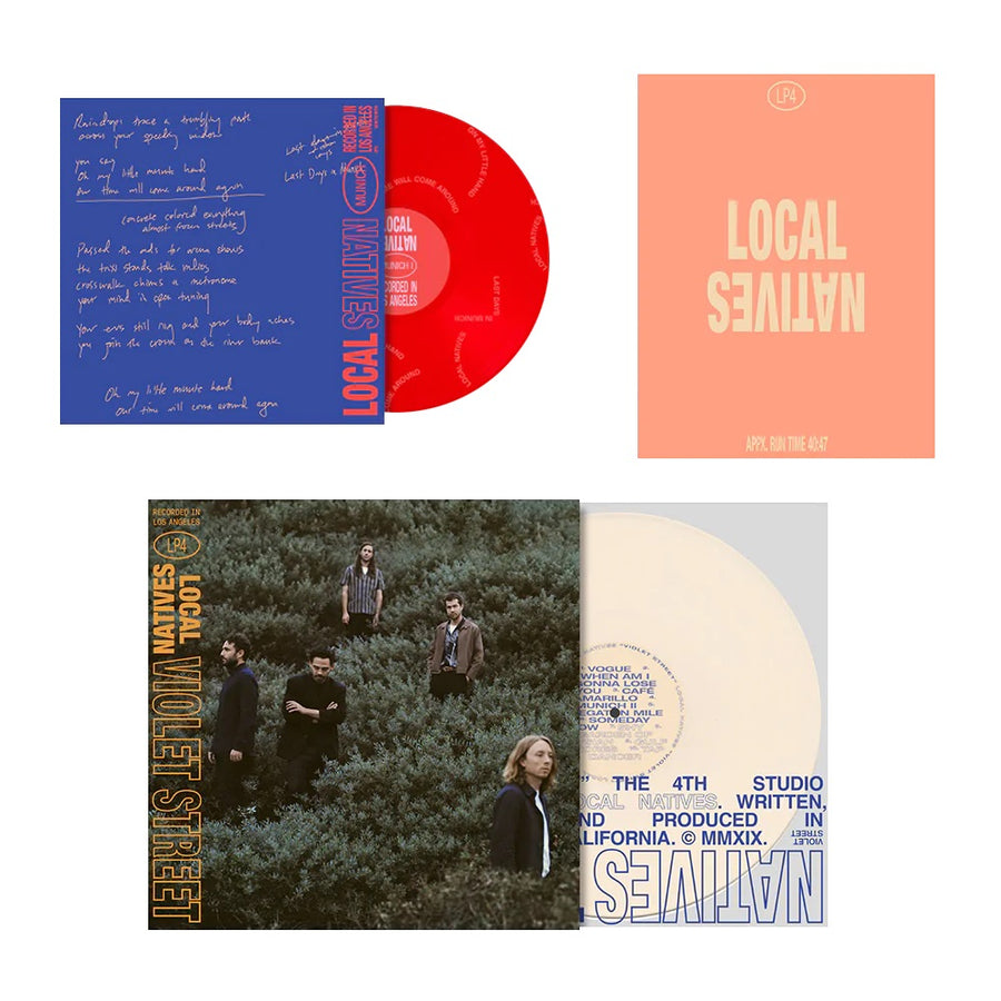Local Natives - Violet Street Exclusive Limited Edition Deluxe Edition Vinyl LP