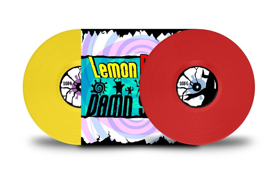 Lemon Demon - Damn Skippy Exclusive Limited Edition Red And Yellow Vinyl Demonic LP