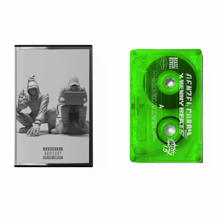Denzel Curry & Kenny Beats - Unlocked 1.5  Limited Edition  Transparent Green Cassette Tape