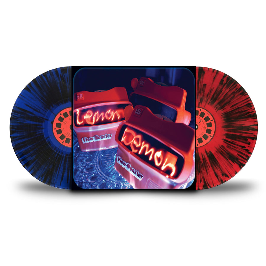 Lemon Demon - View Monster Exclusive Red And Blue Vinyl With Black Splatter 2x LP Record