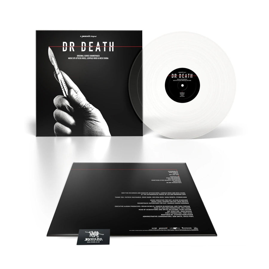 Atticus Ross Leopold Ross & Nick Chuba - DR. Death OST Exclusive Limited Edition Clear Colored Vinyl LP Record