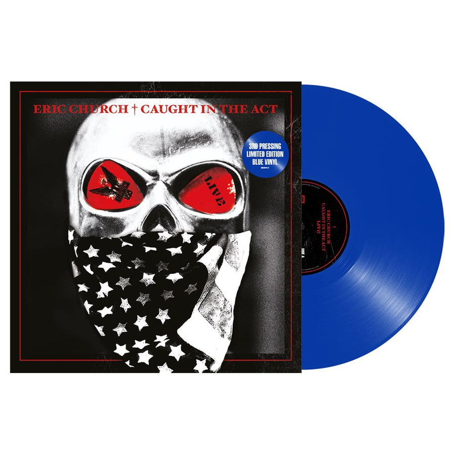 Eric Church - Caught In The Act Limited Edition Blue Vinyl [LP_Record]