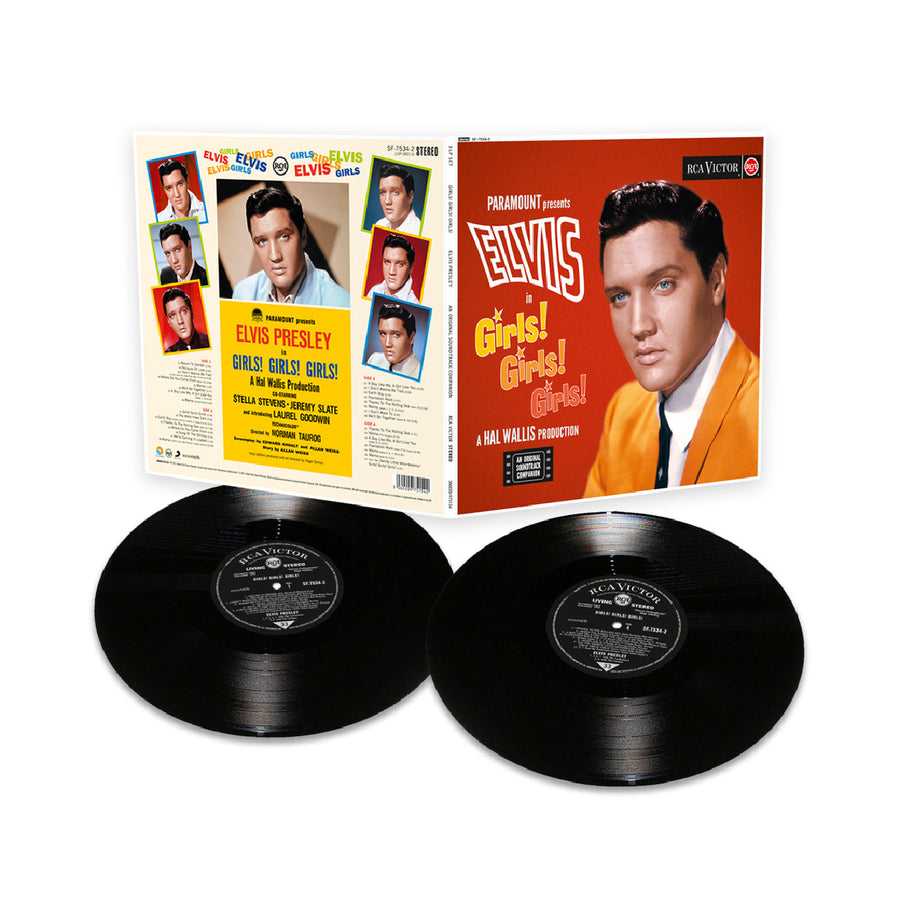 Elvis Presley - GIRLS! GIRLS! GIRLS! Limited Edition Black 2x LP Vinyl Record