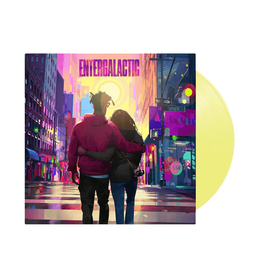 Kid Cudi - Entergalactic Exclusive Limited Edition Yellow Colored Vinyl LP Record