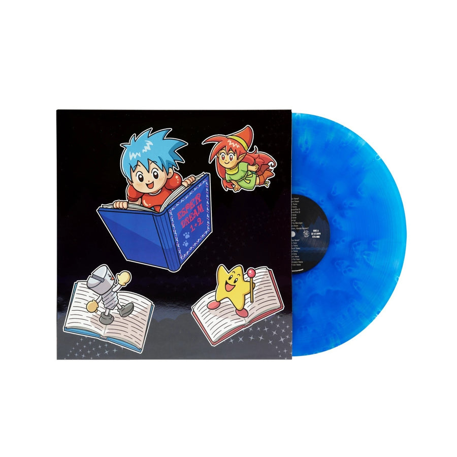 Konami Kukeiha Club - Esper Dream 1 + 2 Original Soundtracks Blue In Blue Splatter Colored Vinyl LP Record