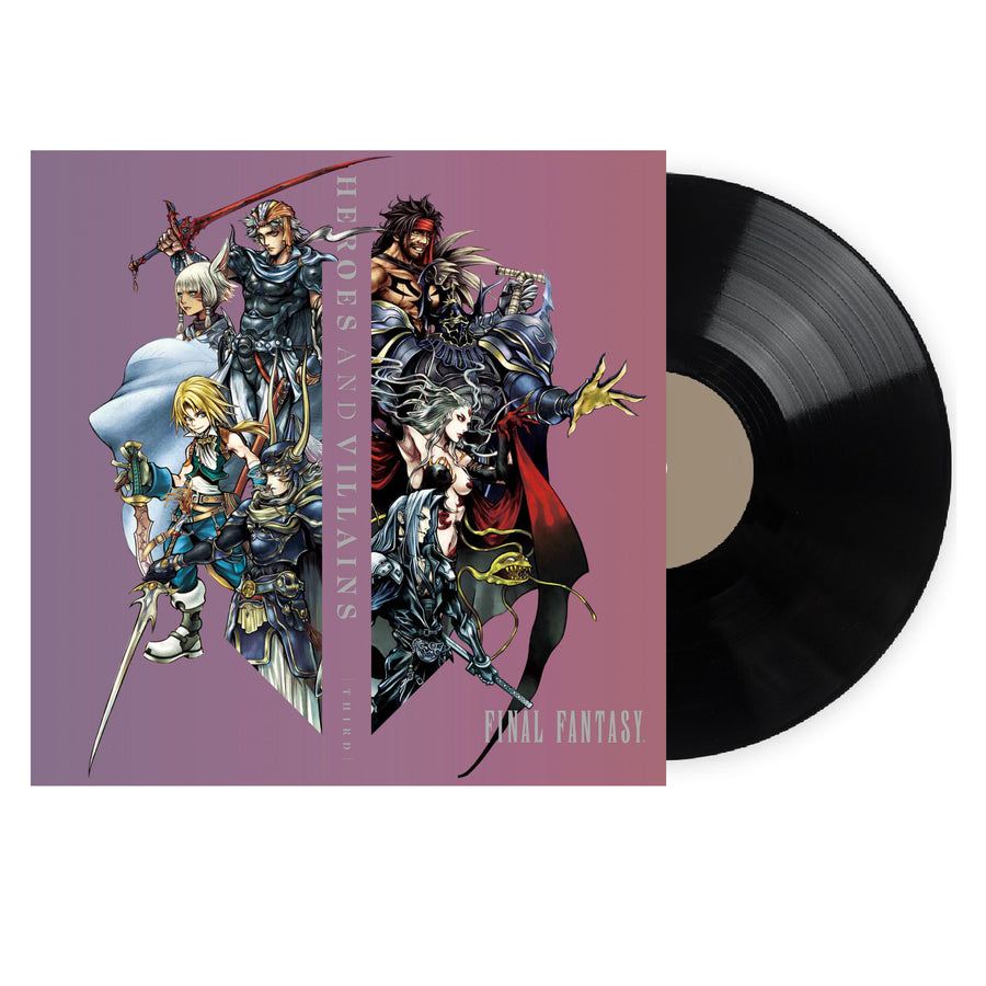 Final Fantasy Heroes And Villains Third Series Music Collection Exclusive LP Vinyl