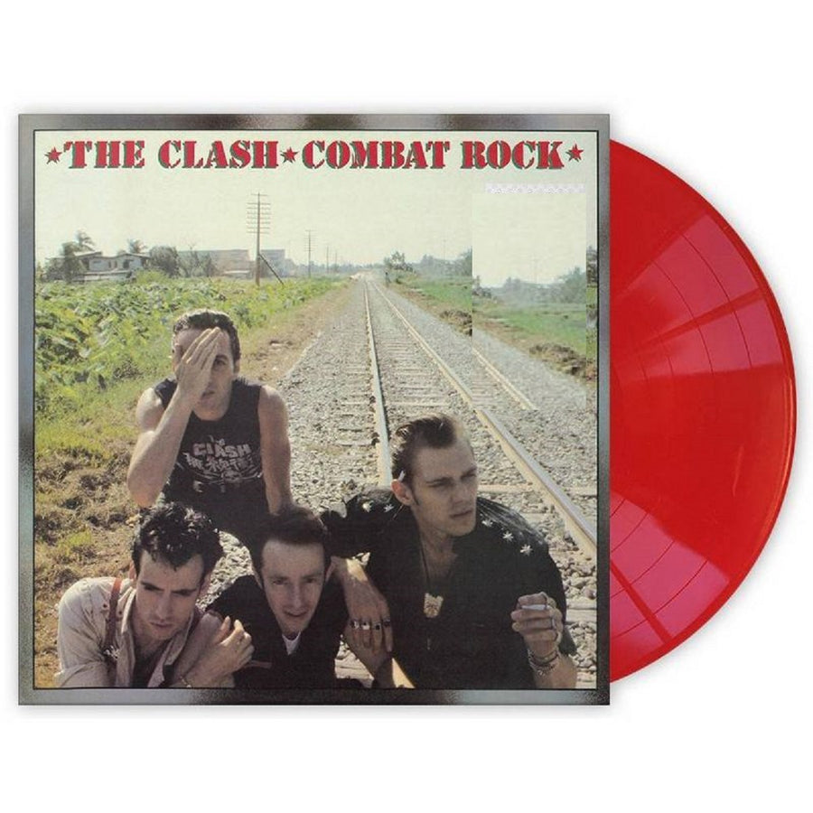 The Clash - Combat Rock Exclusive Limited Edition Red Color Vinyl LP Record