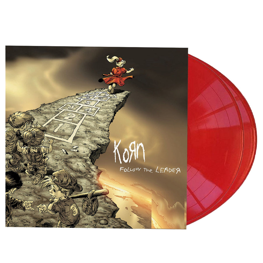 Korn - Follow the Leader Exclusive Red Color Vinyl LP Record