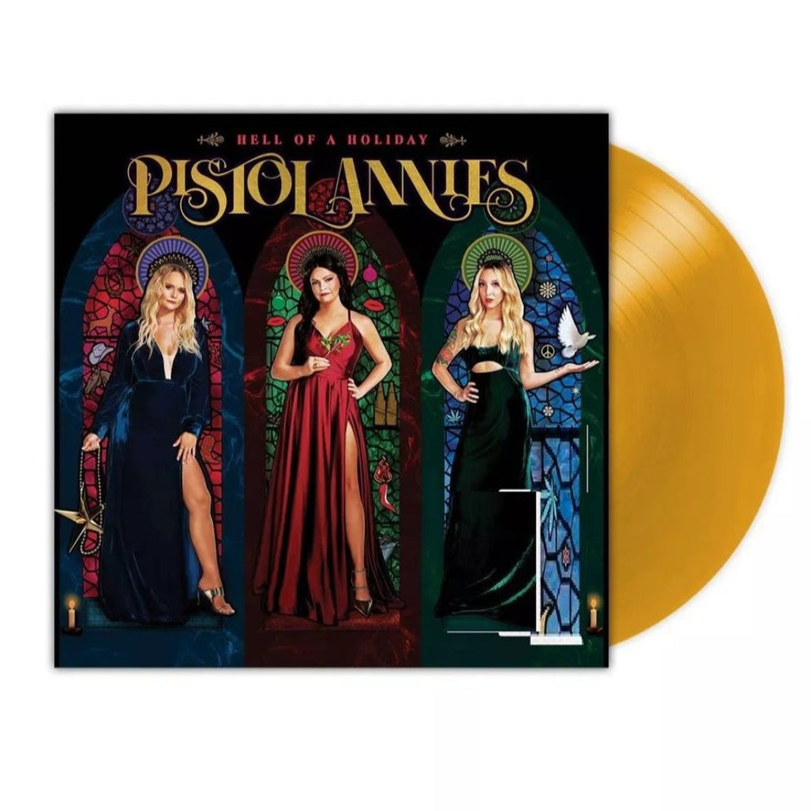 Pistol Annies - Hell of a Holiday Exclusive Limited Edition Gold Vinyl LP Record