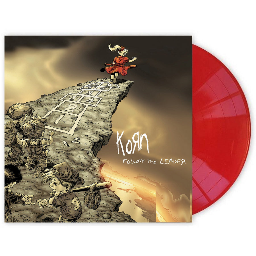 Korn - Follow the Leader Exclusive Red Color Vinyl LP Record
